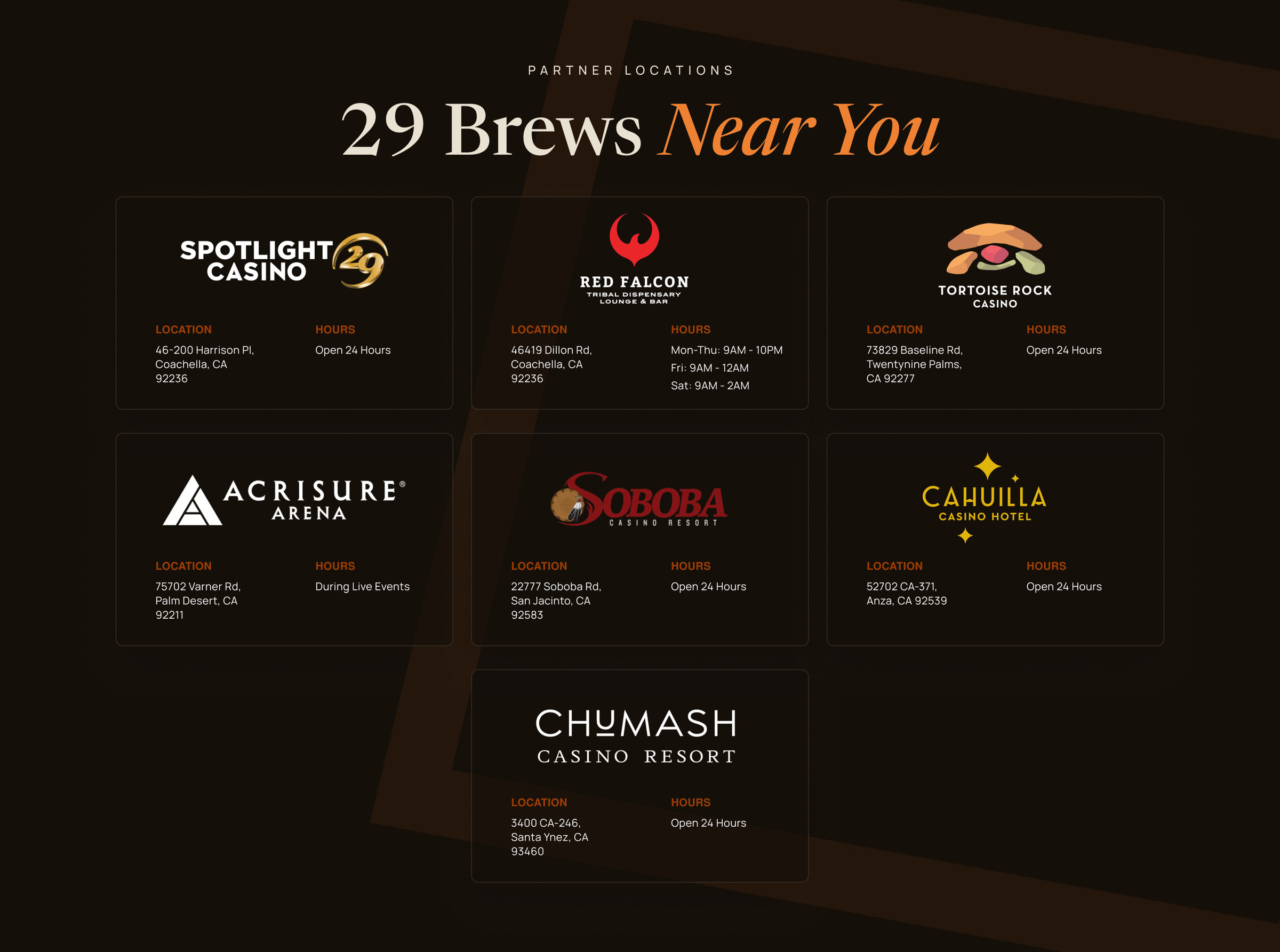 29 Brews near you, Homepage