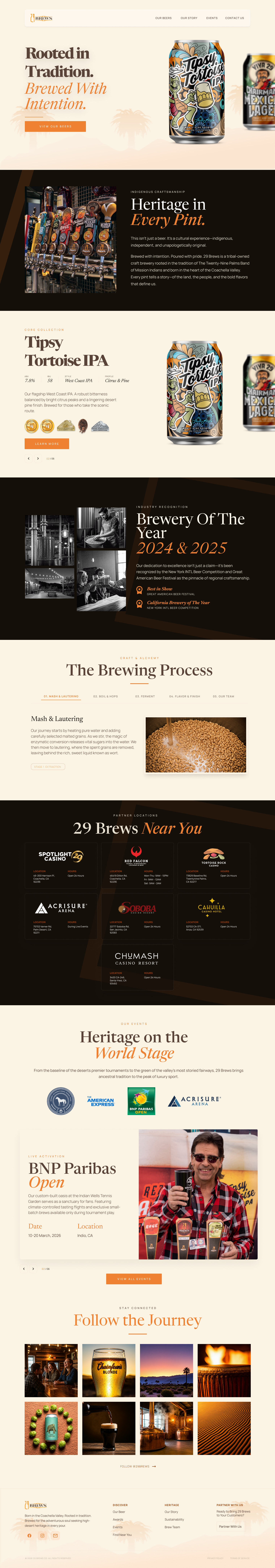 Home page design