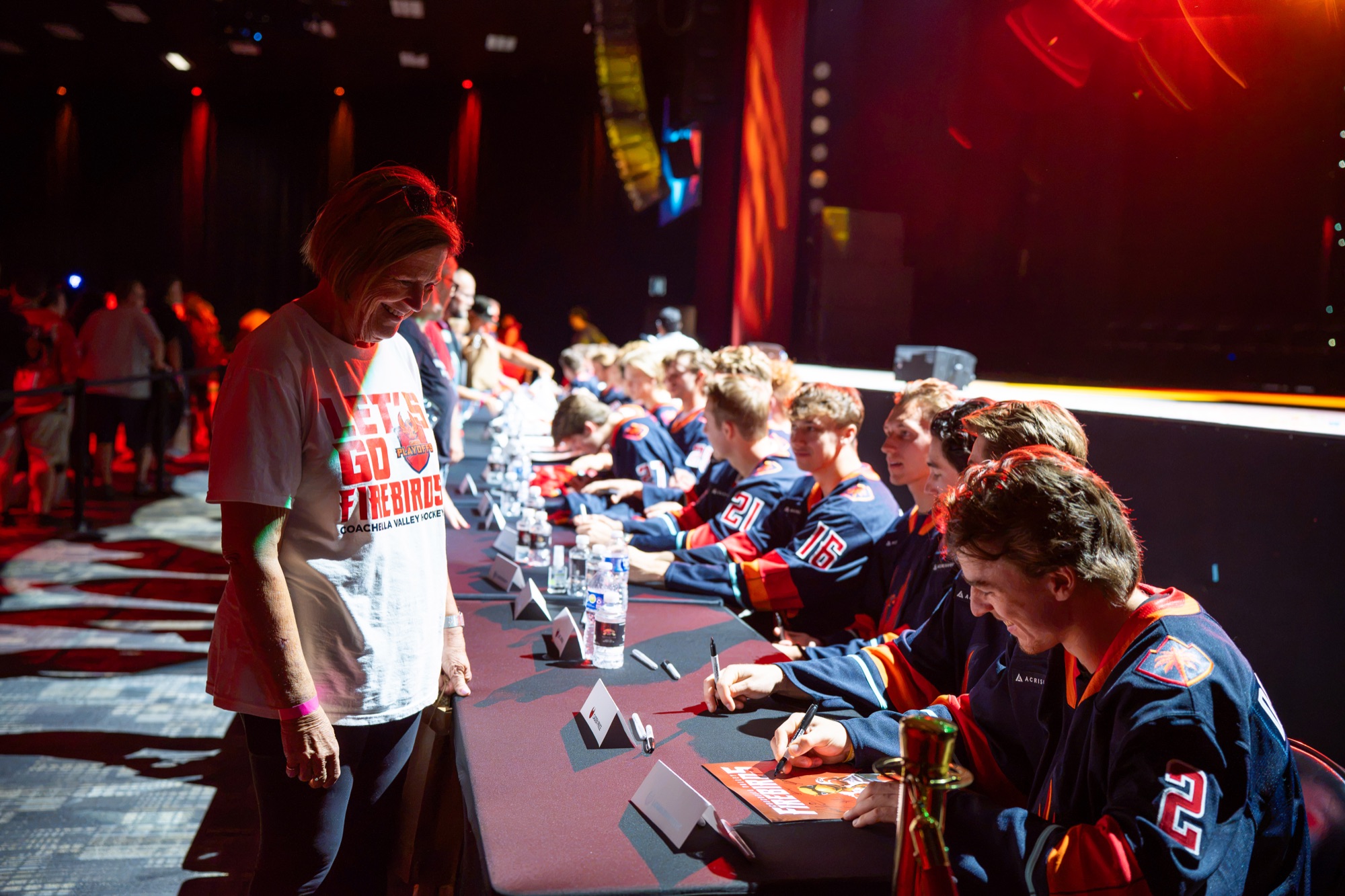 Autograph signing