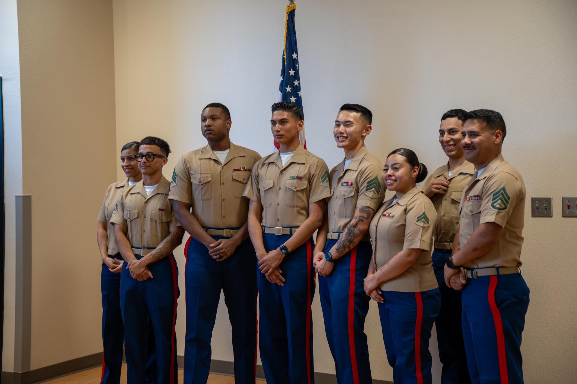 Marines group portrait